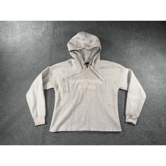 Abercrombie & Fitch Tops - Abercrombie &‎ Fitch Hoodie Women Medium Sherpa Fleece Pullover